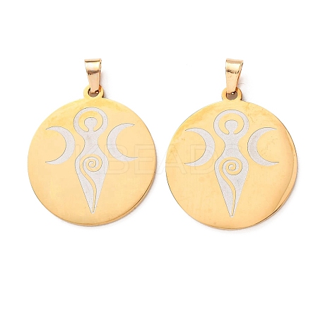 201 Stainless Steel Pendants SA-Z001-11G-1