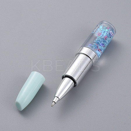 Plastic Gel Pens LS-AJEW-WH0105-85D-1