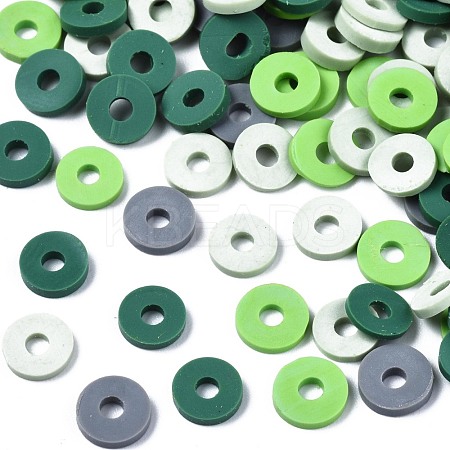 Handmade Polymer Clay Beads CLAY-T019-02B-27-1
