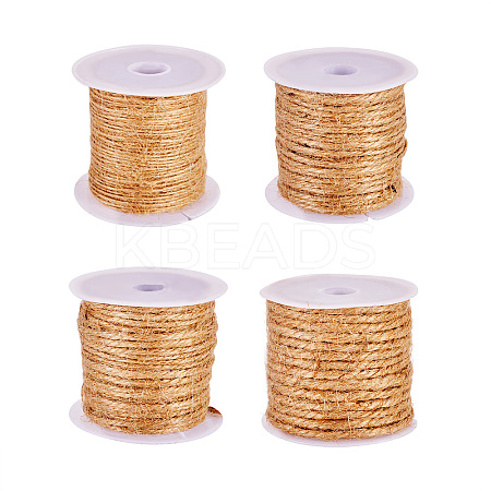 4 Rolls 4 Styles Jute Cord OCOR-TA0002-88-1