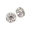 304 Stainless Steel Rhinestone Spacer Beads STAS-N133-02A-01P-1
