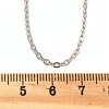 Brass Cable Chains Necklaces for Women NJEW-D302-47P-5