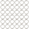 SUNNYCLUE 304 Stainless Steel Jump Rings STAS-SC0006-10B-1