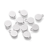 Non-Tarnish 304 Stainless Steel Charms STAS-K195-11P-1