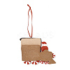 Christmas Car Handmade Polymer Clay Pendant Decorations HJEW-P017-03C-3