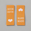 Cloth Rectangle Clothing Label DIY-TAC0040-01C-1