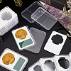 Plastic Coin Storage Boxes OBOX-WH0005-10-5
