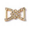 Alloy Crystal Rhinestone Connector Charms DIY-TAC0023-17S-1