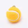 Cloth Fabric Pendants X-FIND-TAC0006-27B-1