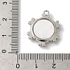 Flower Rack Plating Alloy Pendants FIND-I039-023A-P-3