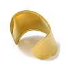 Ion Plating(IP) 304 Stainless Steel Bangles for Women BJEW-B104-01G-3