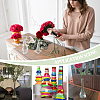 3Pcs 3 Styles Glass Vase DJEW-PH0001-47-6