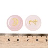10Pcs 10 Styles Natural Rose Quartz Cabochons G-G193-03E-3