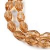 Transparent Glass Beads Strands EGLA-N013-T8mm-D21-3