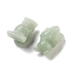 Natural Green Aventurine Carved Figurines DJEW-L023-G14-2