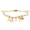 304 Stainless Steel Charm Bracelets BA2405-2-1