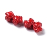 Spray Painted Alloy Bead PALLOY-H134-44-2