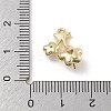 Brass Micro Pave Cubic Zirconia Pendants KK-D283-15G-3