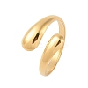 Ion Plating(IP) 304 Stainless Steel Open Cuff Ring for Women STAS-S125-12G-1