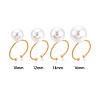 Brass Cup Peg Ring Settings KK-N274-34G-4