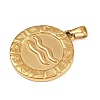 304 Stainless Steel Pendants STAS-C131-04G-3