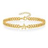 Letter 304 Stainless Steel Link Bracelets FS-WG7830E-01-1