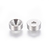 Tarnish Resistant 202 Stainless Steel Rhinestone Cabochon Settings STAS-E464-16P-1