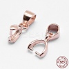 925 Sterling Silver Pendant Bails STER-E050-06RG-3