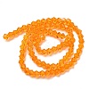 Transparent Glass Beads Strands EGLA-A039-T2mm-D23-2