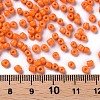 Baking Paint Glass Seed Beads SEED-S003-K4-3