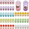 CHGCRAFT 48Pcs 8 Colors Luminous Plastic Pendants KY-CA0001-41-1