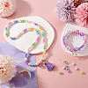 800Pcs 8 Colors Opaque Acrylic Beads MACR-PJ0001-05-8