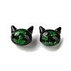 Handmade Foil Glass Beads LAMP-D005-01E-1
