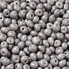 6/0 Opaque Baking Paint Glass Seed Beads SEED-M012-02A-17-3