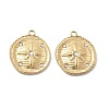 304 Stainless Steel Rhinestone Pendants STAS-Z121-51G-1