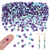 Synthetic Imperial Jasper Beads Strands G-WH0035-31A-1