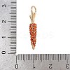 Brass Rhinestone Pendants KK-B145-02G-04-3
