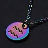 201 Stainless Steel Pendants Necklaces NJEW-S105-JN627-11-1