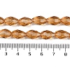 Transparent Glass Beads Strands LS-EGLA-N013-T10mm-D21-4