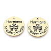 201 Stainless Steel Pendants STAS-T064-37G-9-2