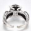 Alloy Cuff Finger Rings RJEW-T006-35B-4