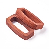 Unfinished Sandalwood Frame WOOD-WH0098-76-2