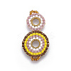 MIYUKI & TOHO Handmade Japanese Seed Beads Links SEED-A027-G20-2