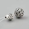 Tibetan Style Alloy 3-Hole Guru Bead Sets PALLOY-TAC0009-36AS-7