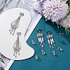 50Pcs 304 Stainless Steel Clip-on Earring Findings STAS-UN0057-37-4