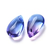 Transparent Glass Charms GLAA-O017-01H-2