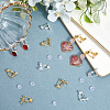 20Pcs 2 Colors Rack Plating Brass Clip-on Earring Converters Findings KK-BBC0019-60A-3