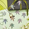 Autumn Theme Rainbow Color Alloy Pendants FIND-FH0004-09-4