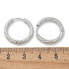 304 Stainless Steel Twist Hoop Earrings for Women EJEW-A130-02C-P-3