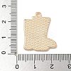Thanksgiving Day Alloy Pendants ENAM-R007-01G-02-3